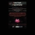 A static pixelated image with a central pink rounded shape surrounded by dark horizontal bands and faint light gray elements.