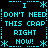 Cyan pixelated text and symbols on black background, arranged in a with repeated phrases and asterisk-like decorations