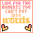 identical pixel art icons featuring text 'LIVE FOR THE MOMENTS YOU CAN'T PUT INTO WORDS' with a small boot graphic, displayed in orange and yellow tones on white backgrounds