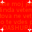 Red background with repeating orange text and white star-like shapes scattered across the image.