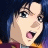 A pixelated anime-style character with blue hair and an open mouth on the left, next to a black background with white text "Anime IM" and "COM" on the right.