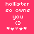 Pixelated text and symbols on a solid pink background with two identical static frames side-by-side.