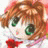 A 48x48 pixel animated buddy icon featuring a cartoon character with brown hair and green eyes on the left, paired with text reading "Anime IM" and "com" on a black background to the right.