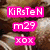 A static image shows two ice cream cones with chocolate swirls on a dark surface, overlaid with pink text boxes containing 'CrAzY' and other text fragments.