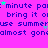 Animated icon with repeating text and star symbols on a bright pink background, displaying scrolling text and star movements.