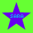 Four purple star-shaped icons with cyan text "SARA" on a bright green background, arranged in a