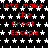 Red text on black background with white stars repeating across the image, displaying 'lets make the Great Escape' in a pattern