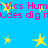 Blue background with repeated pink text and yellow stars, some text partially obscured by stars.