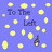Blue background with yellow circular shapes and dark blue text reading 'To The Left' in two positions, one with a small figure below.