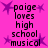A static image with a bright pink background featuring repeated text and purple star shapes.