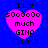 A static image shows four identical pink heart-shaped icons on a blue background with pixelated text inside each heart.
