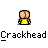 Animated contact sheet of a pixel art character with changing speech bubbles and text labels across multiple frames.
