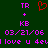 Static digital image with dark green background, pink text elements, and red heart symbol.