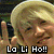 A person with light-colored hair makes a peace sign, with text reading "La Li Ho!!" visible in the lower-left corner of one frame.