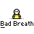 Pixel art character with white face and yellow shirt displays multiple animation states including green smoke, floating particles, and hand gestures against gray background.