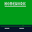 Green background with white pixelated text 'HOMEWORK' underlined, displaying variations of 'abc', 'ITS AS EZ AS 1.2.3', and a dark blue horizontal bar.