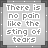 Two side-by-side pixelated text display the phrase "There is no pain like the sting of tears" with varying letter darkness and spacing