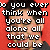 six pixelated showing a person with text overlays in various colors and backgrounds