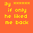 Yellow pixelated text on orange background with three horizontal showing identical phrases, each having a different shade of orange for the top