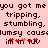 Pixelated text on pink background with red heart symbols replacing letters in the final line.