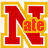 A pixelated red letter N with a yellow border, partially overlaid by the orange text 'ale' on a white background.