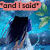 Animated icon shows a character with long dark hair in blue and white clothing against a water-like background, text changes across frames.