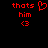 Red pixelated text and symbols on black background, with one version showing a heart symbol replacing the 'o' in 'thats'.
