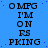 Blue background with repeated black text and circular icons arranged in a pattern