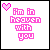 Four pixelated display pink text reading "I'm in heaven with you" with varying heart positions on white backgrounds