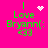 A bright pink background displays four identical green text blocks reading "I Love Bryann(: <33" with varying pixelated heart animations above the 'I'.