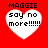Four identical pixelated heart-shaped icons with 'MAGGIE' and 'say no more!!!!!!' text on a red background, arranged in a