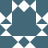 Pixelated geometric pattern with white shapes on a dark teal background, featuring diamond and triangular forms arranged symmetrically.