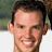 A 48x48 pixel buddy icon featuring a split composition with a person's face on the left and text elements on the right, displayed as part of an animated contact sheet.