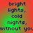 four identical displaying pixelated text over a red and green gradient background with shifting color transitions
