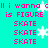 Pixelated cyan background with pink text and white snowflakes, repeating 'i wanna cll i wanna' above 'is FIGURE' and multiple 'SKATE' lines.
