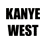 A 4-frame contact sheet of a Kanye West-themed animated buddy icon featuring text, close-up facial details, and symbolic objects.