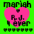 Green background with four identical pink heart icons containing text and small heart symbols, each surrounded by a of small hearts below