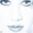 Static 48x48 pixel icon showing a stylized face with blue eyes, nose, and mouth on white background; appears to be a simplified cartoon or mascot design.