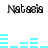A static image shows four identical 'Natsuki' text labels arranged in two above a horizontal bar graph with cyan bars of varying heights