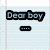 Pixelated text messages on lined notebook paper background with three of dialogue in distinct colors