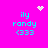 Bright pink background with cyan text and pixelated symbols; four identical display 'ily randy (333)' with animated heart or star effects above each