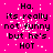 Pixelated text on a bright pink background with scattered white dots, repeated across three