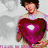six distinct images featuring a person with dark curly hair in various poses and backgrounds, including holding a heart-shaped object