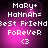 Pixelated text on a purple gradient background with a heart symbol, displayed in a