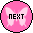 Two circular pixelated icons side-by-side, one pink and one purple, each with a white butterfly silhouette and black text reading 'ПЕХТ' in the center.