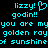 Pixelated cyan text on black background with repeated phrases and a heart symbol, arranged in two