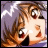 Pixelated anime-style character with brown hair and wide eyes, next to text reading 'AnimeIM' and 'com' on a black background.