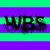Pixelated image with green and purple horizontal stripes, black stylized text, and a silhouette dancing with text reading "music is what feelings sound like".