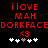 Red pixelated text on black background with white and gray heart symbols below, showing two identical frames side-by-side.