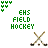 Green text labels and crossed hockey sticks on a white background with green corner markers.